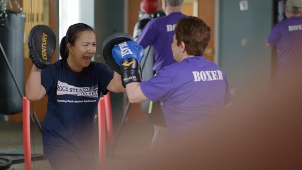 Boxing practice